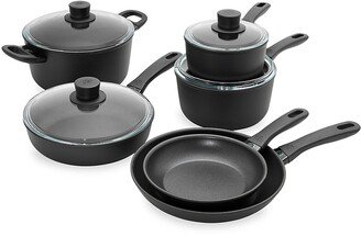 Avola 10-Piece Aluminum Nonstick Cookware Set