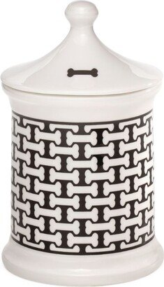 Small Bone Trellis Treat Jar