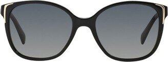 Prada Eyewear Square Frame Sunglasses-AB