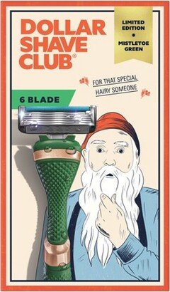 Dollar Shave Club 6-Blade Men's Razor Starter Set - 1 Handle + 2 Cartridges