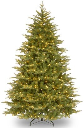 National Tree Company National Tree 9' Feel Real Nordic Spruce Medium Hinged Tree with 1100 Clear Lights