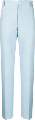 Straight-Leg Tailored Trousers-BO