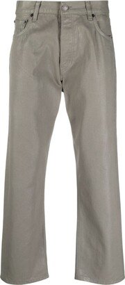 Straight-Leg Cotton Trousers-AC