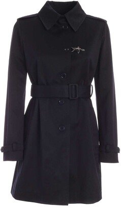 Single Breasted Trench Coat-AB