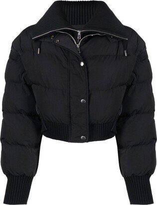 Briciola cropped puffer jacket