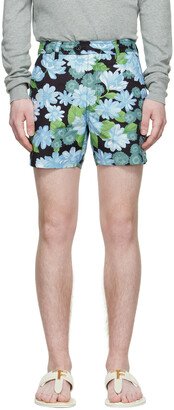 Black Cotton Shorts-AC