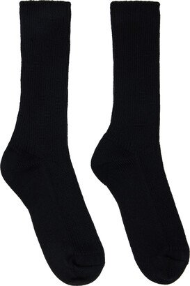 Black Low Gauge Socks