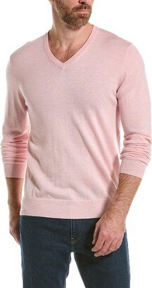 Mette Merino Wool V-Neck Sweater-AH