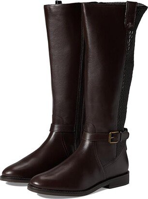 Cape Stretch Tall Boot (Dark Chocolate Leather) Women's Boots