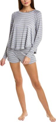 Intimates 2pc Slept In Pajama Short Set