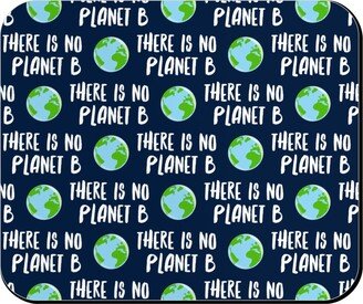 Mouse Pads: There Is No Planet B - Earth Navy Mouse Pad, Rectangle Ornament, Green