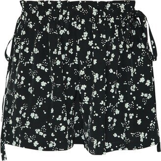 Daffna Floral Print Shorts With Drawstring Waist