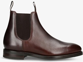 Mens Brown Emsworth Leather Chelsea Boots