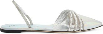 Claralie slingback flat sandals