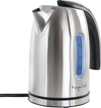 MegaChef 1.2Lt. Stainless Steel Electric Tea Kettle