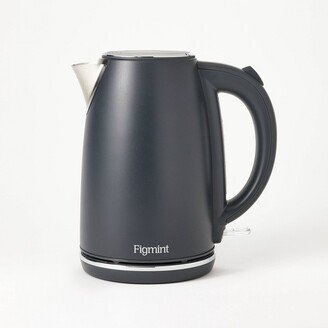 1.7 L Electric Kettle with Thin Chrome Trim Band - Painted Stainless Steel - Figmint™