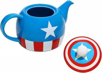 Seven20 Marvel Captain America 36 Ounce Ceramic Teapot