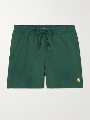 Straight-Leg Mid-Length Swim Shorts