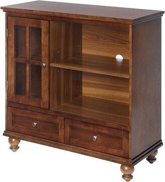 Tahoe Highboy TV Stand for TVs up to 42 - Breighton Home