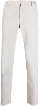 Slim-Cut Leg Trousers-AL