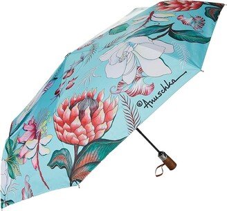 Auto Open and Close Umbrella - 3100 (Jardin Bleu) Umbrella