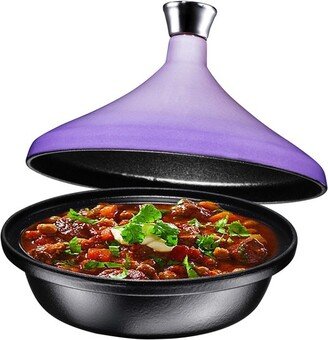 4 Quart All Clad Tagin Cooking Pot - Dish With Purple Diffuser