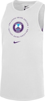 Orlando Pride Women's Dri-FIT Soccer Tank Top in White