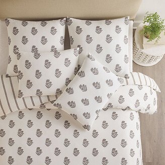 Rhye Block Print Duvet Cover Twin