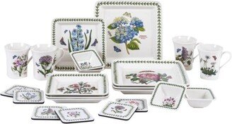 Botanic Garden 22-pc Square Dinnerware Set, Exclusive to Macy's