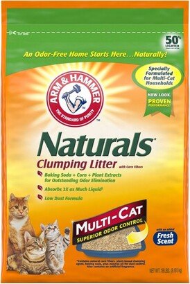 Multi-Cat Naturals Cat Litter - 18lbs