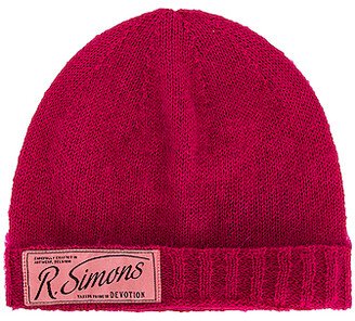 Knit Beanie in Fuchsia