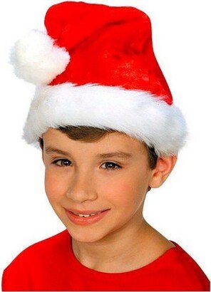 Plush Kid's Santa Hat - One Size