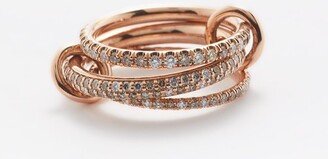 Nova Diamond & 18kt Rose Gold Ring