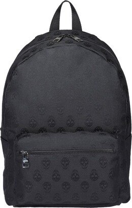 Metropolitan Biker Skull Backpack