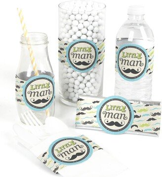Big Dot Of Happiness Dashing Little Man Mustache Party - Diy Wrapper Favors and Decorations - 15 Ct