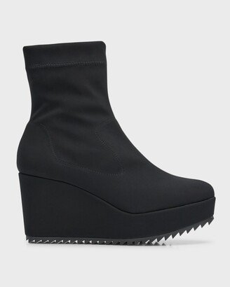 Urbana Stretch Wedge Booties