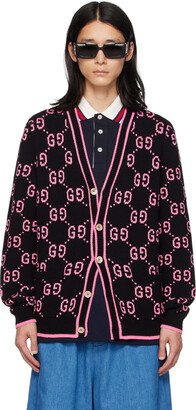 Black & Pink GG Cardigan