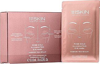 Rose Gold Illuminating Eye Mask 8 Pack in Beauty: NA