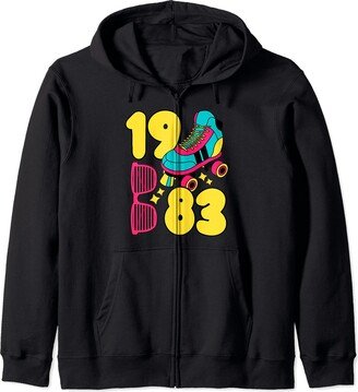 80s Reunion Class of 1983 Class of 1983 Graduation High School College Reunion Zip Hoodie-AA