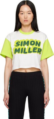 SIMONMILLER White & Green Waltz T-Shirt