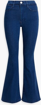 Le Pixie high-rise flared jeans