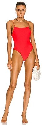 Trophy One Piece Swimsuit in Coral