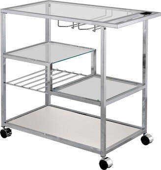 Kendra Metal Mobile Serving Cart