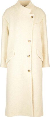 Button-Up Long Coat-AA