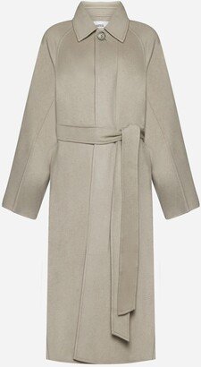 Wool And Cashmere Coat-AB