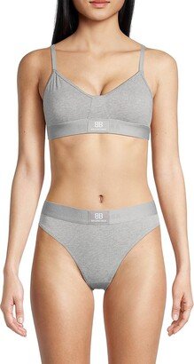 Logo Patch Sport Bra