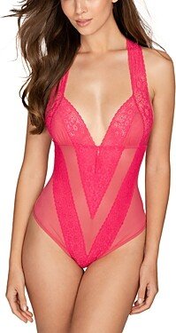 Mucci Alessandra Sheer Lace Bodysuit