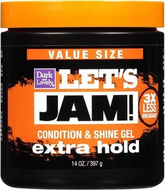 Let's Jam! Conditioning & Shine Extra Hold Styling Hair Gel - 14oz