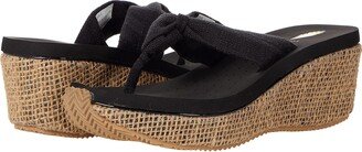 Women's Tulane Thong Wedge Sandal-AA