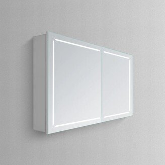 Modern Mirrors Cosmo II Conductive Hinge-Powered Illuminated Cabinet Vanity Mirror - 28*48